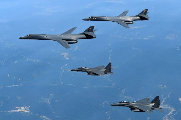 B-1Bs live bombing Run