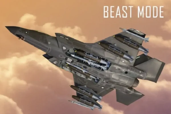 LOCKHEED MARTIN UNVEILS "BEAST MODE" F-35 CONFIGURATION