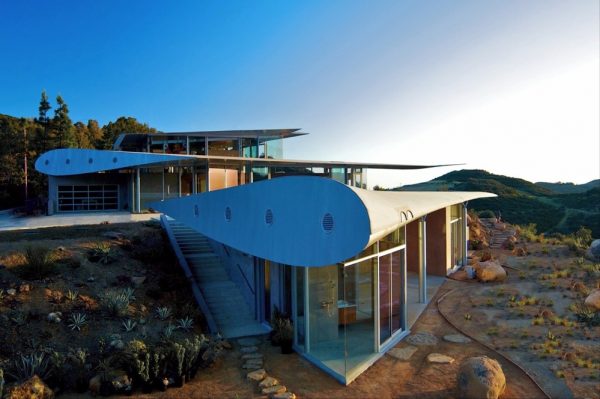 The 747 Wing House, the house made from parts of a scrapped Boeing 747 airliner