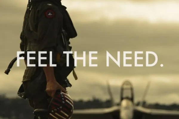 Top Gun sequel production is underway, and Maverick feels the need for... an F/A-18 Super Hornet!