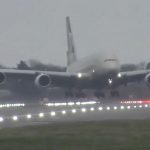 [Video] The Crew of this A380 Showed True Skill by landing Their Massive Airliner sideways in Storm Dennis at Heathrow