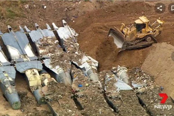 Here's why Australia buried 23 F-111s after the aircraft’s retirement