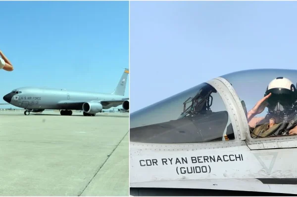 Naval Aviator tells story of Military aviation salute, USAF Mechanic explains why crew chiefs salute the aircraft and not necessarily the pilot