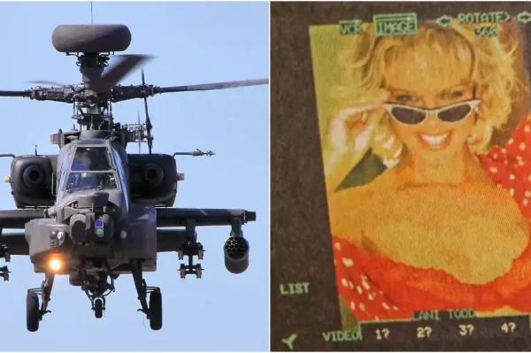 The female aviator who showed to a male AH-64D pilot how to add young ladies photos in Apache’s Tactical Situation Display to continue WWII Nose