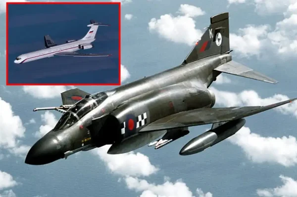 RAF Phantom pilot recalls intercepting a Soviet Il-62 Classic spy plane disguised as an Aeroflot airliner