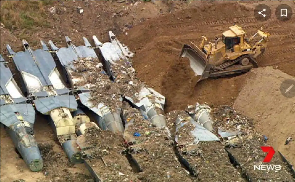 Here’s why 23 Australian F-111s were buried after Pig’s retirement
