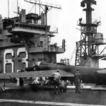 The U-2 that took off from USS Ranger carrier and spied over French Polynesian nuclear test site at Mururoa atoll